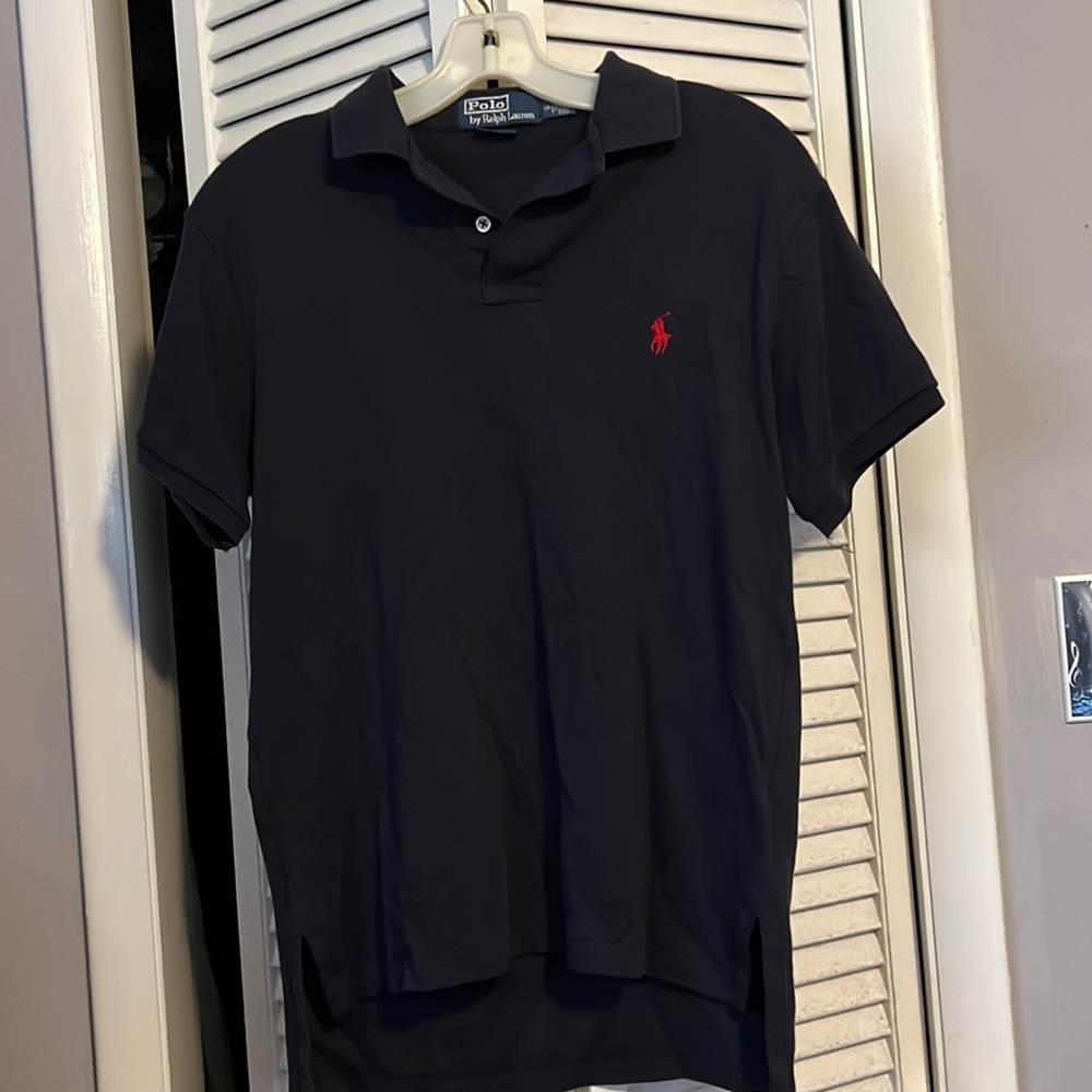 Small, navy, Ralph Lauren polo mens top